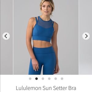 Lululemon Sun Setter Bra. ⛅️NWOT